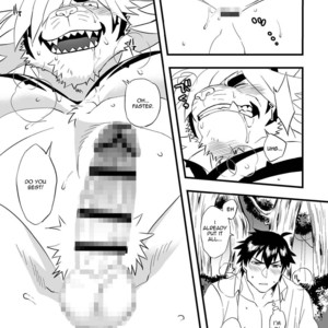 [O-MEGA (Ezaki Papiko)] Takeki Tora wa Mori de Hatsujou Suru – Tokyo Afterschool Summoners dj [Eng] – Gay Comics image 011.jpg