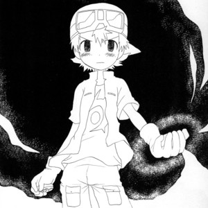 [KuruGuru DNA (Hoshiai Hilo)] Tennen Douhou Kyuuden Enkinhou No Sho – Digimon Frontier dj [JP] – Gay Comics image 037.jpg