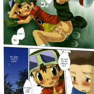 [Hoshiai Hilo (KuruGuru DNA)] Inazuma Rock Dome – Digimon Frontier dj [Eng] – Gay Comics image 003.jpg