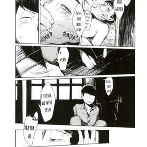 [Mochinue Akenokalas] Sore Wa Mohaya Chinmoku To Shite – Osomatsu San dj [Eng] – Gay Comics image 012.jpg