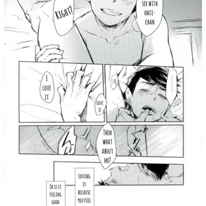 [Mochinue Akenokalas] Sore Wa Mohaya Chinmoku To Shite – Osomatsu San dj [Eng] – Gay Comics image 025.jpg