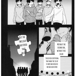 [MugiGohan] Shiraiyukihime wa yaketa kutsu de odoru – Osomatsu-san dj [Eng] – Gay Comics image 007.jpg