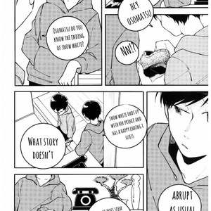 [MugiGohan] Shiraiyukihime wa yaketa kutsu de odoru – Osomatsu-san dj [Eng] – Gay Comics image 032.jpg