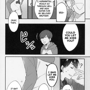 [Chroma (Saine)] Kiss me tender – Osomatsu-san dj [Eng] – Gay Comics image 003.jpg