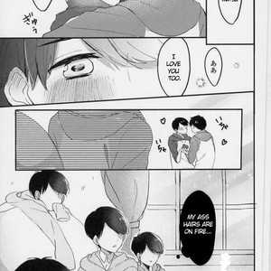 [Chroma (Saine)] Kiss me tender – Osomatsu-san dj [Eng] – Gay Comics image 015.jpg