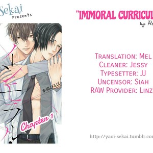 [Honma Pirupa] Immoral Curriculum (update c.5+Extra) [Eng] – Gay Comics