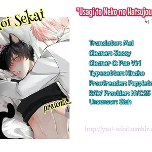 [Tokishiba] Usagi to Neko no Hatsujou Jijou (c.1) [Eng] – Gay Comics image 002.jpg