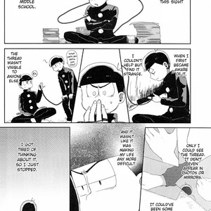 [Tamagoyaki fuumi/ Yakitama] Osomatsu-san dj – Matsuno-ka jinan Matsuno Karamatsu wa akai ito o mita koto ga nai [Eng] – Gay Comics image 005.jpg