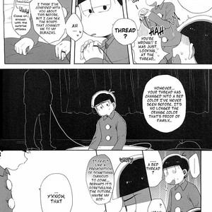 [Tamagoyaki fuumi/ Yakitama] Osomatsu-san dj – Matsuno-ka jinan Matsuno Karamatsu wa akai ito o mita koto ga nai [Eng] – Gay Comics image 011.jpg