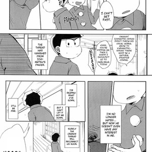 [Tamagoyaki fuumi/ Yakitama] Osomatsu-san dj – Matsuno-ka jinan Matsuno Karamatsu wa akai ito o mita koto ga nai [Eng] – Gay Comics image 014.jpg