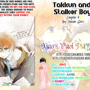 [HASUMI Shiro] Takkun to Stalker Danshi – Kyou wa Takkun no Tissue o Tabemashita [Eng] – Gay Yaoi image 195.jpg
