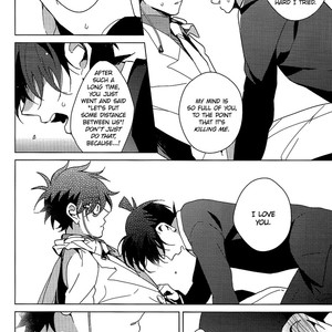 [Prism (Shino)] Kyou mo Kimi to Jouzu ni Sayonara ga Dekinai – Detective Conan dj [Eng] – Gay Comics image 023.jpg