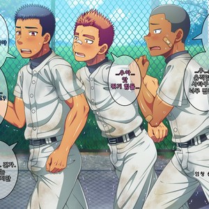 [LUNATIQUE (Futase Hikaru)] Jikan o Teishi Shite Yakyuu-bu no Gasshuku de Itazura Shimakucchaou! [kr] – Gay Comics image 136.jpg
