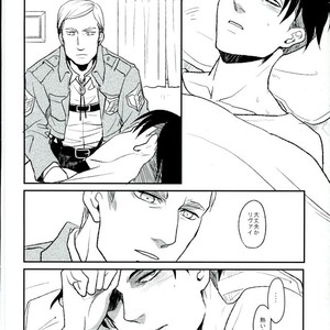 [Mofuzou (2ji)] Komori-uta wa odayakade wanai – Attack on Titan dj [JP] – Gay Comics image 023.jpg