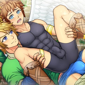 [suiton] Super Smash Bros – Link X Pit #1 – Gay Comics image 001.jpg