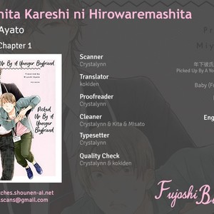 [MIYOSHI Ayato] Toshishita Kareshi ni Hirowaremashita [Eng] – Gay Yaoi