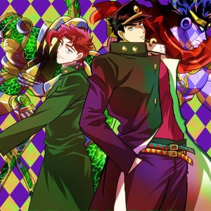 [Mee (Hisaichi)] Jotaro and Noriaki Kakyoin various – Jojo dj [kr] – Gay Comics image 001.jpg