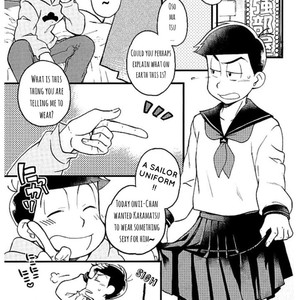 [SEIKA/ Mizu Katsuki] Osomatsu-san dj – KOSUPURE desho ♡ desho ♡~sera fuku o nugasanaide hen~ [Eng] – Gay Comics image 002.jpg
