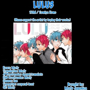 [TAM/ Tamiya Komo] Kuroko no Basket dj – LULU3 [Eng] – Gay Comics