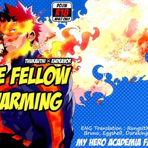 [Maraparte (Kojima Shoutarou) FIRE FELLOW CHARMING – My Hero Academia dj [Eng] – Gay Comics image 002.jpg