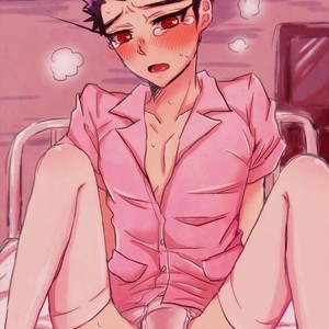 [Chikage] Nurse Maru-kun no Gohoushi! – Danganronpa dj [JP] – Gay Comics image 012.jpg