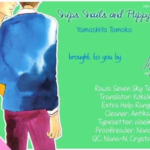 [YAMASHITA Tomoko] Snip, Snail & Dog Tail [Eng] – Gay Comics