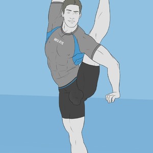 [HeadingSouth Art] Wii Fit Trainer x Little Mac – Gay Yaoi