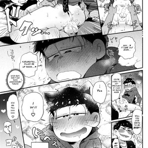 [Momoiro-netsuduki (Kisaki Nana)] Honne to Tatemae – Osomatsu-san dj [Eng] – Gay Comics image 010.jpg