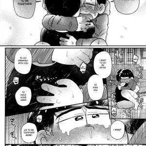 [Momoiro-netsuduki (Kisaki Nana)] Honne to Tatemae – Osomatsu-san dj [Eng] – Gay Comics image 021.jpg