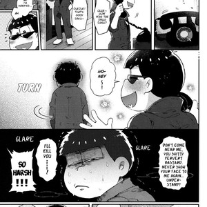 [Momoiro-netsuduki (Kisaki Nana)] Honne to Tatemae – Osomatsu-san dj [Eng] – Gay Comics image 024.jpg