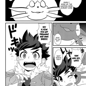 [Mozuku (Mozuya)] Hunter-san no Rideon Kouza Shokyuu-hen – Monster Hunter dj [Eng] – Gay Comics image 025.jpg