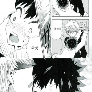 [Fujii Niya] Hai kei Bakugou Katsuki-sama o tatekomi de miru – Boku no Hero Academia dj [KR] – Gay Comics image 005.jpg