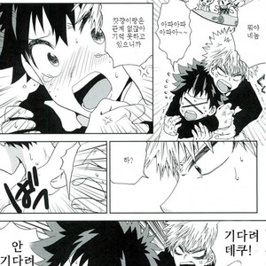 [Fujii Niya] Hai kei Bakugou Katsuki-sama o tatekomi de miru – Boku no Hero Academia dj [KR] – Gay Comics image 007.jpg