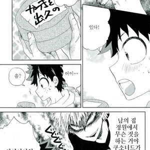 [Fujii Niya] Hai kei Bakugou Katsuki-sama o tatekomi de miru – Boku no Hero Academia dj [KR] – Gay Comics image 009.jpg