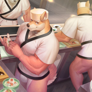 Raccoon21 – Sushi – Gay Comics image 001.jpg
