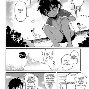 [Nikomutoko (Nabenco)] Natsu no Himitsu no Tomodachi wa | My Secret Summer Friend is [Eng] – Gay Manga image 003.jpg