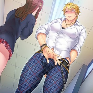 [Mesu Danshi] Kanojo o Netotta Yarichin Otoko o Mesu Ochi Saseru Made (CG Version) – Gay Manga image 108.jpg