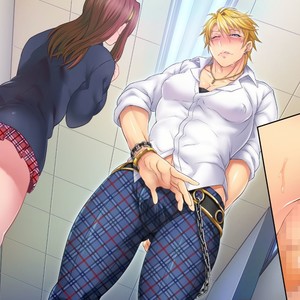 [Mesu Danshi] Kanojo o Netotta Yarichin Otoko o Mesu Ochi Saseru Made (CG Version) – Gay Manga image 109.jpg