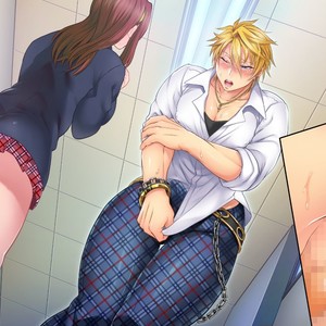 [Mesu Danshi] Kanojo o Netotta Yarichin Otoko o Mesu Ochi Saseru Made (CG Version) – Gay Manga image 115.jpg
