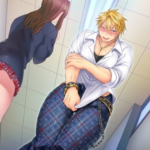 [Mesu Danshi] Kanojo o Netotta Yarichin Otoko o Mesu Ochi Saseru Made (CG Version) – Gay Manga image 120.jpg
