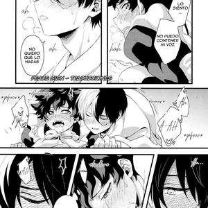 [Soratobe. / enaka] Hana no Mitsu yori – Boku no Hero Academia dj [Esp] – Gay Manga image 026.jpg