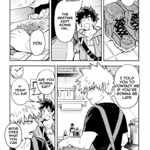 [Kometubu (Rittiri)] The Battle Between Sick Kacchan and Me (Kazehiki Kacchan to Boku no Koubou-sen) – Boku no Hero Academia dj [Eng] – Gay Manga image 002.jpg