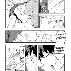 [Kometubu (Rittiri)] The Battle Between Sick Kacchan and Me (Kazehiki Kacchan to Boku no Koubou-sen) – Boku no Hero Academia dj [Eng] – Gay Manga image 013.jpg
