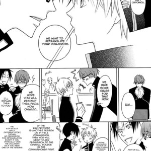 [Praly/ TSUZUKI Saaya] Akashi-kun no Sei de Basket ga Dekinai! – Kuroko no Basuke dj [Eng] – Gay Manga image 003.jpg