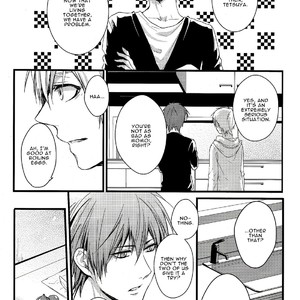 [Praly/ TSUZUKI Saaya] Akashi-kun no Sei de Basket ga Dekinai! – Kuroko no Basuke dj [Eng] – Gay Manga image 007.jpg