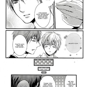 [Praly/ TSUZUKI Saaya] Akashi-kun no Sei de Basket ga Dekinai! – Kuroko no Basuke dj [Eng] – Gay Manga image 010.jpg