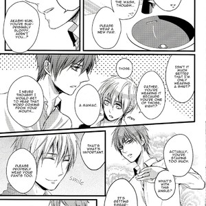[Praly/ TSUZUKI Saaya] Akashi-kun no Sei de Basket ga Dekinai! – Kuroko no Basuke dj [Eng] – Gay Manga image 013.jpg