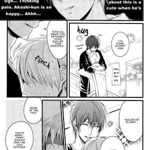 [Praly/ TSUZUKI Saaya] Akashi-kun no Sei de Basket ga Dekinai! – Kuroko no Basuke dj [Eng] – Gay Manga image 017.jpg