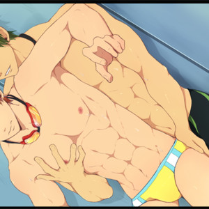 [Mikkoukun] Makoto x Momotaro (Free!) – Gay Manga image 001.jpg