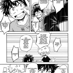 [Nakimushi Jack (Unomaru)] Bakugo-Kun no chikubi ga kanisasareru-banashi – Boku no Hero Academia dj [Eng] – Gay Manga image 012.jpg